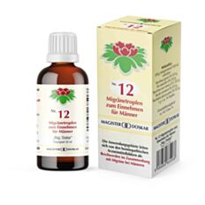 Magister Doskar Tropfen Nr. 12 Migränetropfen für Männer 50ml