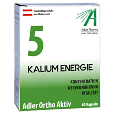 Adler Ortho Aktiv Nr. 5 - Kalium Energie Kapseln 60 Stück