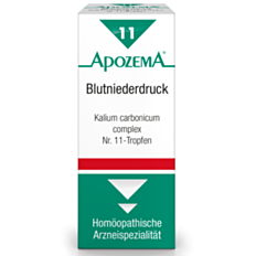 Apozema Tropfen Nr. 11 Blutniederdruck - Kalium carbonicum complex 50ml
