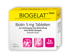 Biogelat Biotin Tabletten 5mg