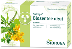 Sidroga ARZNEI Blasentee akut 20 Filterbeutel
