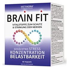 BRAIN FIT Kapseln Metanorm 60 Sück