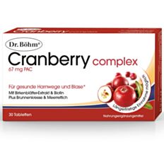 Dr. Böhm Cranberry Complex Tabletten 30 Stück