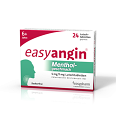 Easyangin Menthol Lutschtabletten 24 Stück