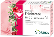 Sidroga WELLNESS Früchtetee mit Granatapfel 20 Filterbeutel