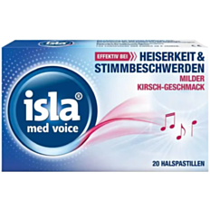 Isla Med Voice Kirsche Pastillen