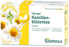 Sidroga EINZELSORTE Kamillenblütentee 20 Filterbeutel