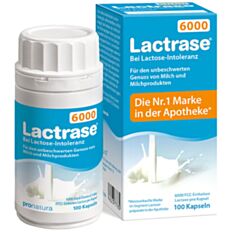 Lactrase Kapseln 6.000 FCC 100 Stück 
