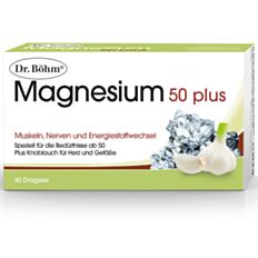 Dr. Böhm Magnesium 50 Plus Dragees 60 Stück