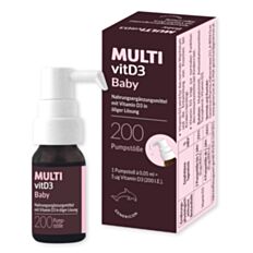 Multivit D3 Baby + Dosierpumpe 10ml