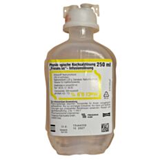 Physiologische Kochsalzlösung "Fresenius" Infusionslösung Plastikflasche
