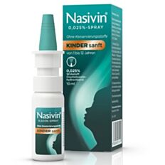 Nasivin Nasenspray SANFT Kind 0,025% 10ml