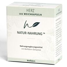Natur-Nahrung Herz Weißdorn Weichkapseln