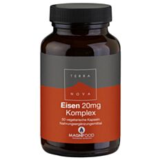 Terra Nova Eisen 20mg Kapseln 50 Stück