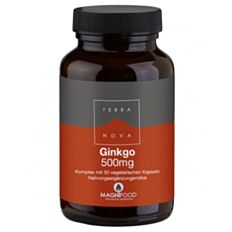 Terra Nova Ginkgo 500mg Kapseln 50 Stück
