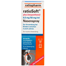 Ratiosoft Nasenspray PLUS Dexpanthenol 0,5mg 10ml