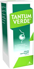 Tantum Verde Gurgellösung mit Minzgeschmack