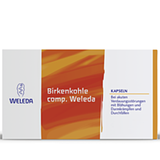 Birkenkohle comp. Kapseln Weleda 20 Stück