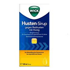 Wick Hustenstiller Sirup Formel 44 mit Honig