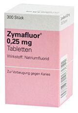 Zymafluor Tabletten 0,25mg 300 Stück