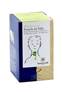 Sonnentor Tee Wieder Gut Frosch im Hals bio Beutel 18 Stk.