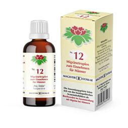 Magister Doskar Tropfen Nr. 12 Migränetropfen für Männer 50ml