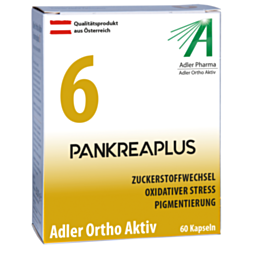 Adler Ortho Aktiv Nr. 6 - Pankreaplus Kapseln 60 Stück