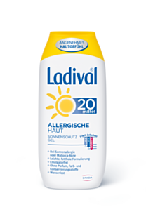 Ladival Allergische Haut Sonnenschutz Gel LSF20 200ml
