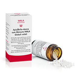 Apis/Belladonna cum Mercurio WALA Globuli velati 20g