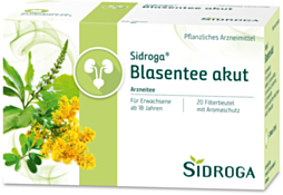 Sidroga ARZNEI Blasentee akut 20 Filterbeutel