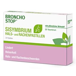 Bronchostop Sisymbrium Hals- und Rachenpastillen 24 Stück
