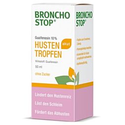Bronchostop Guaifenesin Hustentropfen 10%