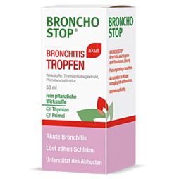 Bronchostop Bronchitis akut Tropfen