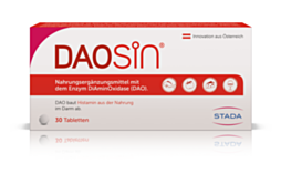 Daosin Tabletten gegen Histaminintoleranz