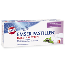 Emser Pastillen Salbei zuckerfrei 30 Stück