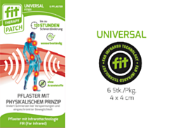 Fit Therapy Patch Universal 6 Stück
