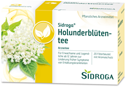 Sidroga EINZELSORTE Holunderblütentee 20 Filterbeutel