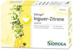 Sidroga WELLNESS Ingwer-Zitrone Tee 20 Filterbeutel