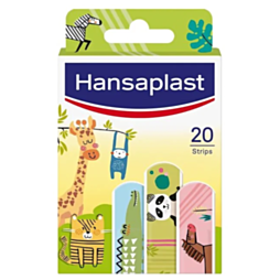 Hansaplast Kids Strips Wilde Tiere 20 Pflaster