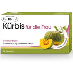 Dr. Böhm Kürbis Tabletten für die Frau