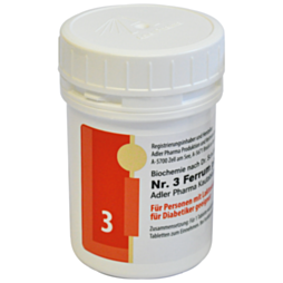 Schüßler Salze Kautabletten Nr. 3 Ferrum phosphoricum D12 100g