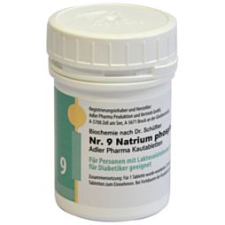 Schüßler Salze Kautabletten Nr. 9 Natrium phosphoricum D6 100g