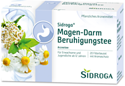 Sidroga ARZNEI Magen-Darm-Beruhigungstee 20 Filterbeutel