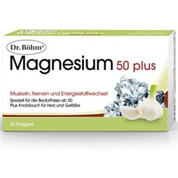 Dr. Böhm Magnesium 50 Plus Dragees 60 Stück