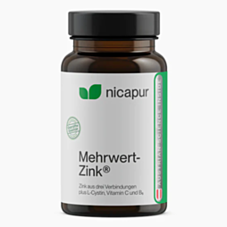 NICApur Mehrwert-Zink Kapseln 60 Stück