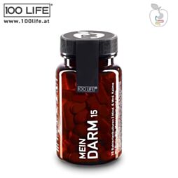 100% Life Mein Darm 15 Kapseln 60 Stück