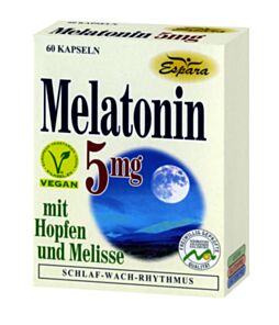 Espara Melatonin 5mg Kapseln 60 Stück