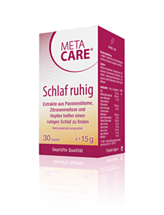META-CARE Schlaf ruhig Kapseln 30 Stück