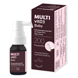 Multivit D3 Baby + Dosierpumpe 10ml