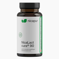 NICApur NicaLact cura 90 Kapseln 90 Stück